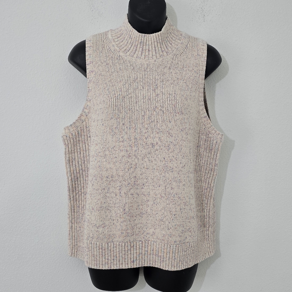 NWT GAP Mock Confetti Sweater Tank